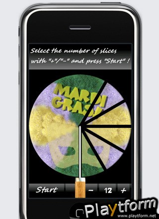 a Mardi Gras Cake ! (iPhone/iPod)