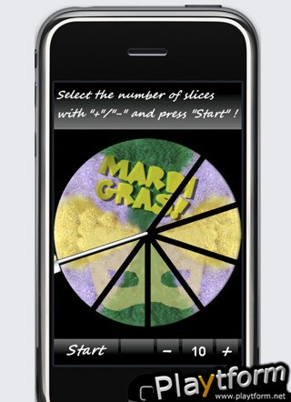a Mardi Gras Cake ! (iPhone/iPod)