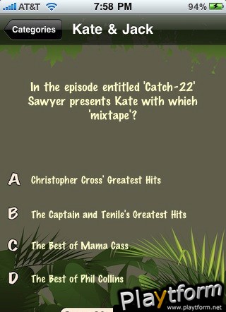 Dharma Lost Trivia (iPhone/iPod)