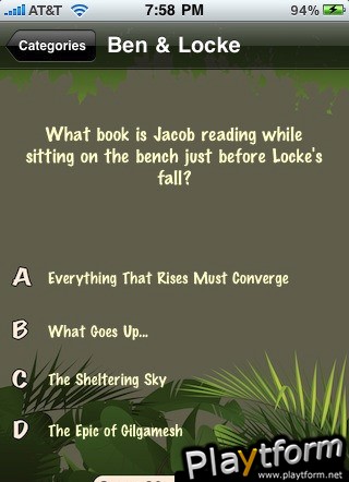 Dharma Lost Trivia (iPhone/iPod)
