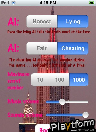 Guess my Number Deluxe (iPhone/iPod)