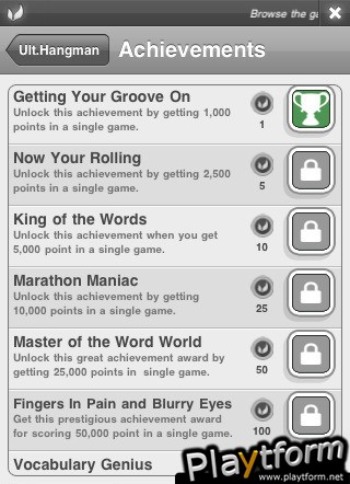Ultimate Hangman (iPhone/iPod)