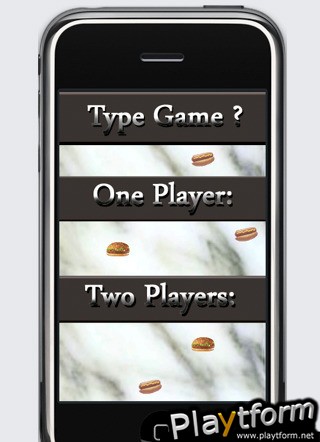 a Burger vs HotDog Reversi (iPhone/iPod)