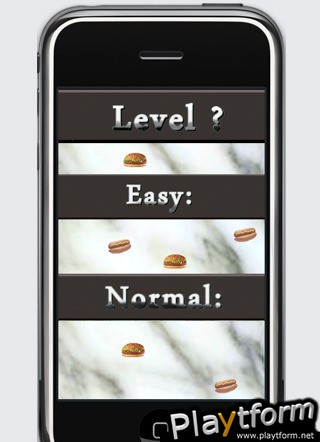 a Burger vs HotDog Reversi (iPhone/iPod)