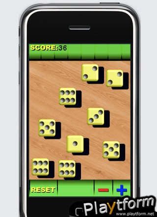 a 9 Yellow Dice (iPhone/iPod)