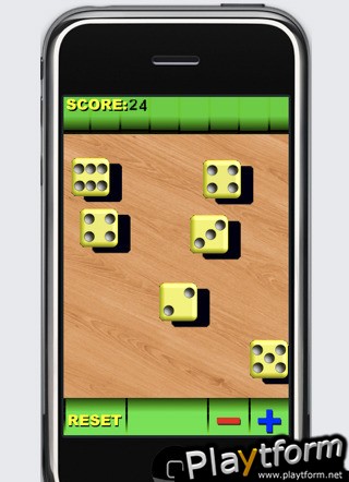a 9 Yellow Dice (iPhone/iPod)