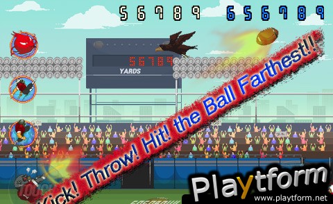 Mega Throw Football (iPhone/iPod)