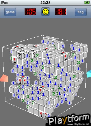 3D MineSweeper - Classic Evolution (iPhone/iPod)