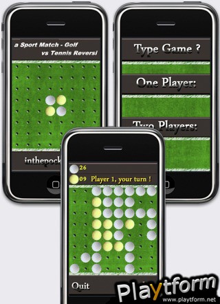 a Sport Match - Golf vs Tennis Reversi (iPhone/iPod)
