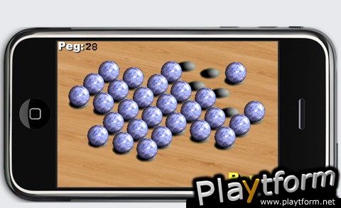 a 3D Marble Peg ! (iPhone/iPod)