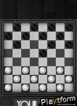 Checkers in Black and White (iPhone/iPod)