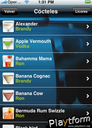 Interactive Cocktail Entertainment (iPhone/iPod)