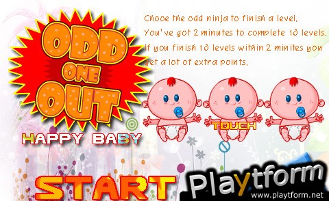 Odd One Out HappyBaby (iPhone/iPod)