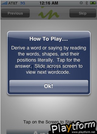 Word Code Free (iPhone/iPod)