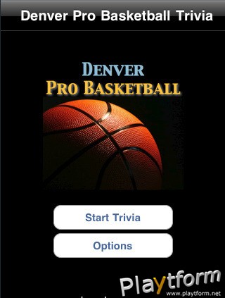Denver Pro Basketball Trivia (iPhone/iPod)