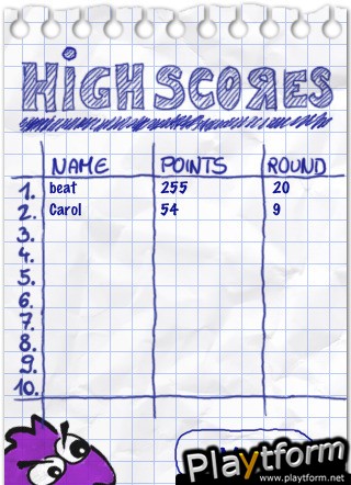 Doodle Math Brain Jogging (iPhone/iPod)