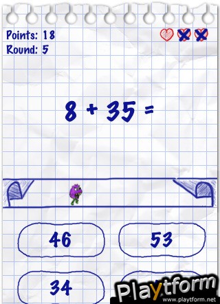 Doodle Math Brain Jogging (iPhone/iPod)