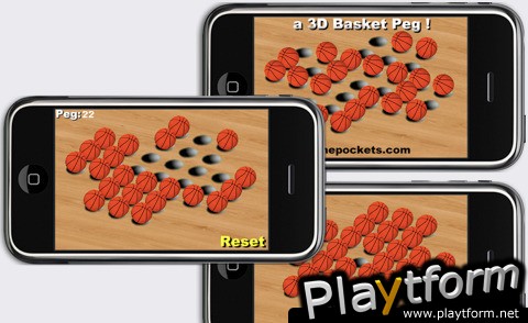 a 3D Basket Peg ! (iPhone/iPod)