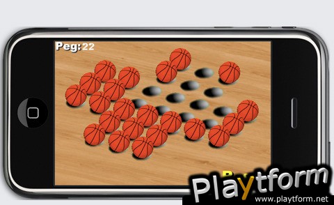a 3D Basket Peg ! (iPhone/iPod)