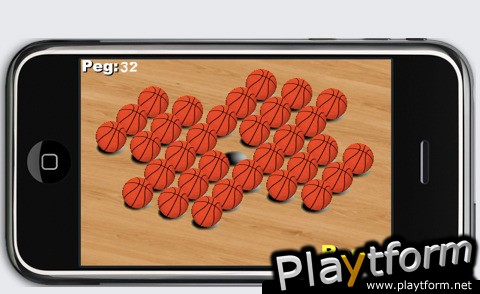 a 3D Basket Peg ! (iPhone/iPod)