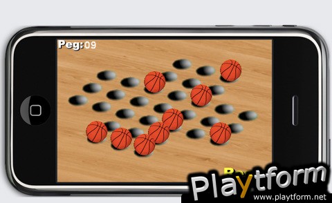 a 3D Basket Peg ! (iPhone/iPod)