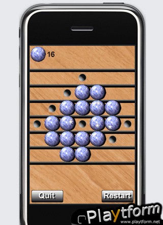 a Marble Peg ! (iPhone/iPod)