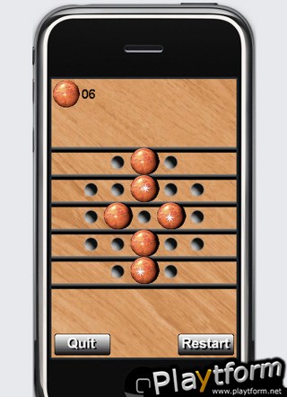 a Marble Peg ! (iPhone/iPod)