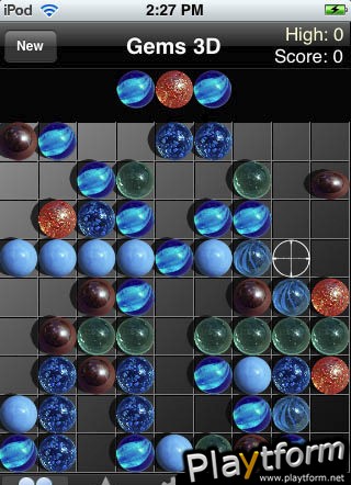 Free Gems 3D Puzzle Game (iPhone/iPod)