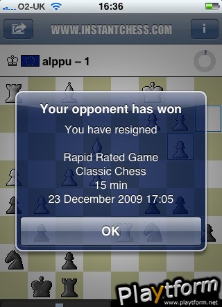 InstantChess (iPhone/iPod)