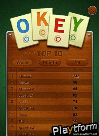 OkeyOnline (iPhone/iPod)
