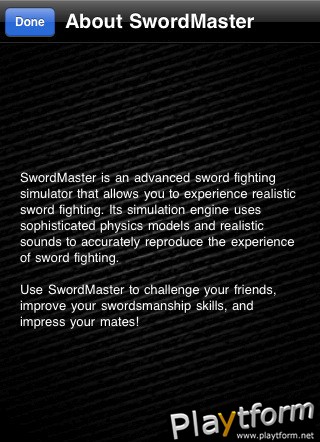 SwordMaster (iPhone/iPod)