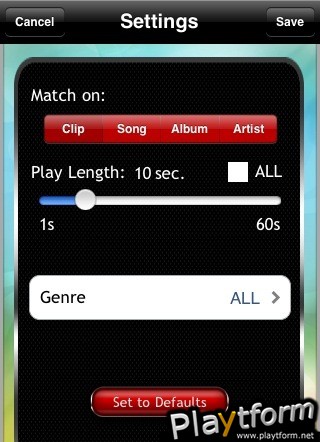 MatchTunes (iPhone/iPod)