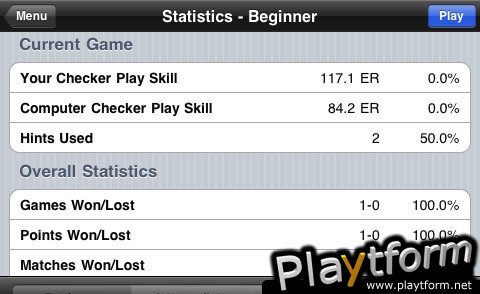 Backgammon NJ Starter Edition (iPhone/iPod)