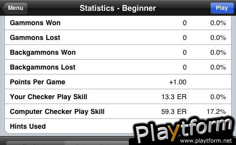 Backgammon NJ Starter Edition (iPhone/iPod)