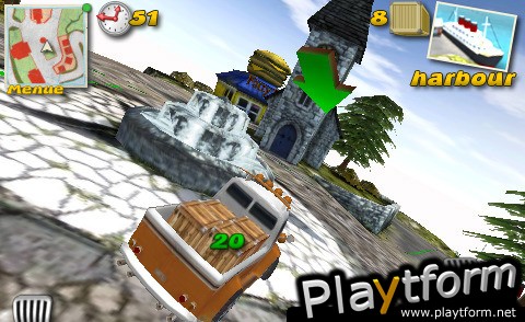 Parcel Panic - Post Car Racer 3D (iPhone/iPod)
