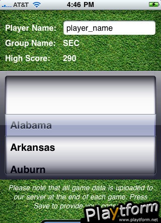 Sports Trivia Fanatic - College Football (iPhone/iPod)
