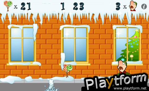 Winter Games - Icicle dodge! (iPhone/iPod)
