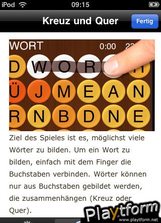 Kreuz & Quer NL Dutch word search puzzle (iPhone/iPod)