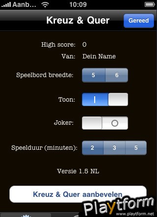 Kreuz & Quer NL Dutch word search puzzle (iPhone/iPod)