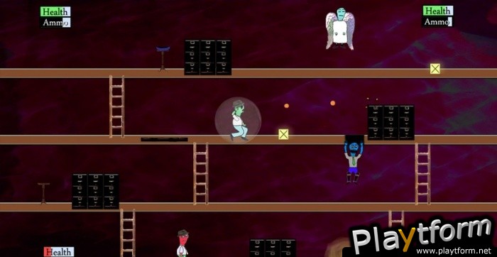 Four Player Tangerine Fight (Xbox 360)