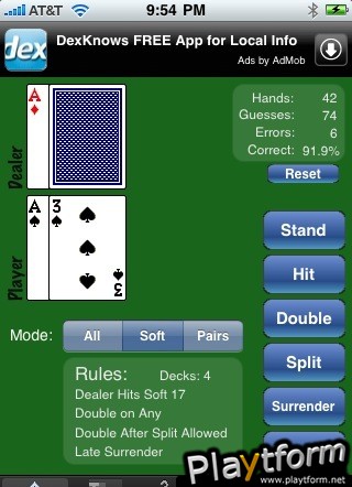BlackJack 101 Free (iPhone/iPod)