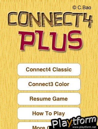 Connect4 Plus (iPhone/iPod)