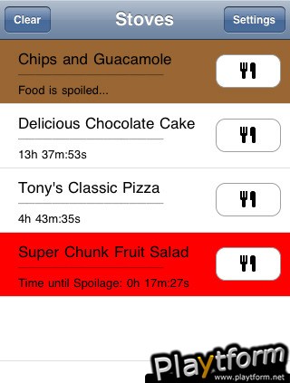 Cafe Clock (iPhone/iPod)