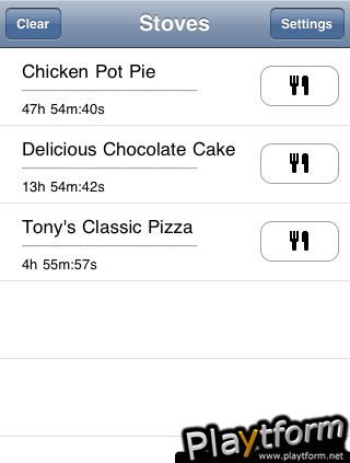 Cafe Clock (iPhone/iPod)