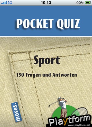 Pocket Quiz: Sport (iPhone/iPod)