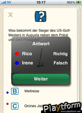 Pocket Quiz: Sport (iPhone/iPod)