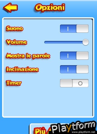 Parole Intrecciate Italian Word Search (iPhone/iPod)