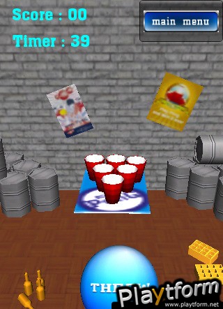 Beer Pong Game (iPhone/iPod)