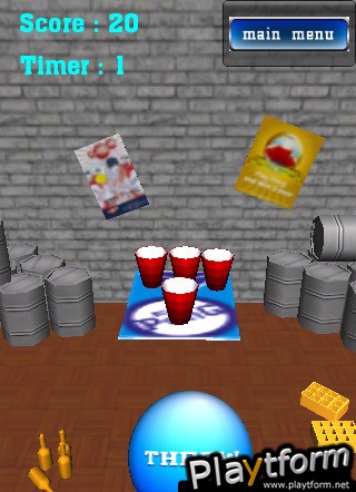 Beer Pong Game (iPhone/iPod)