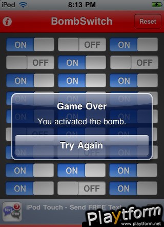BombSwitch (iPhone/iPod)